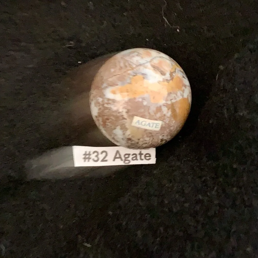 🔮 Polished Stone Marbles – Choose by Number (27-36) (3/minimum) - Picture 7 of 11